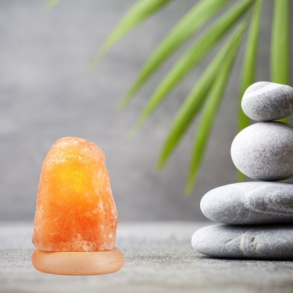 Λάμπα από Αλάτι SALLY 1xE14/25W/230V alder 1,5 kg