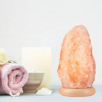 Λάμπα από Αλάτι SALLY 1xE14/25W/230V alder 4,4 kg