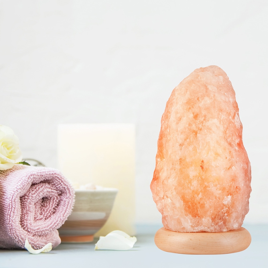 Λάμπα από Αλάτι SALLY 1xE14/25W/230V alder 4,4 kg