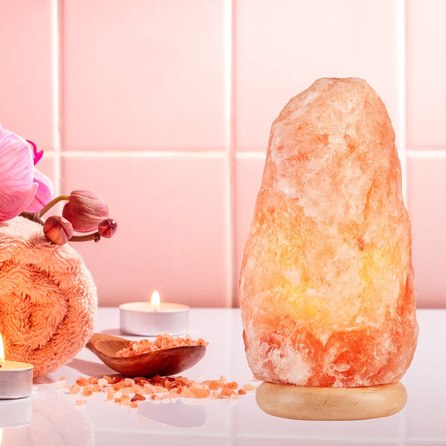 Λάμπα από Αλάτι SALLY 1xE14/25W/230V alder 8,5 kg