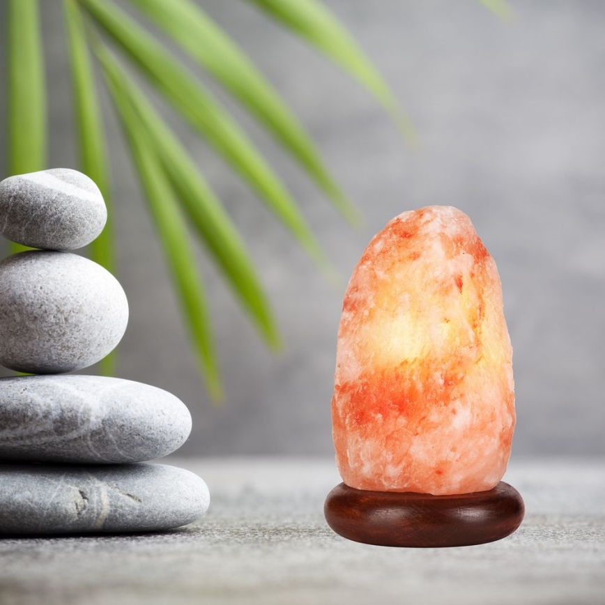 Λάμπα από αλάτι SALLY 1xE14/25W/230V alder 2,4 kg