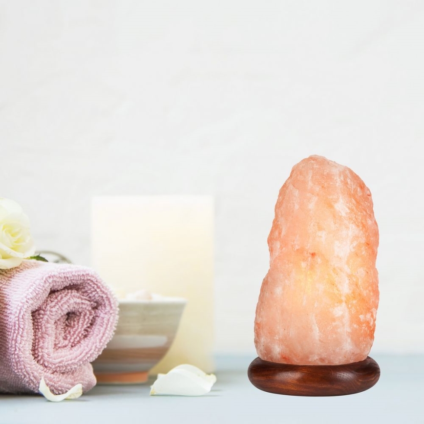 Λάμπα από Αλάτι SALLY 1xE14/25W/230V alder 3,4 kg