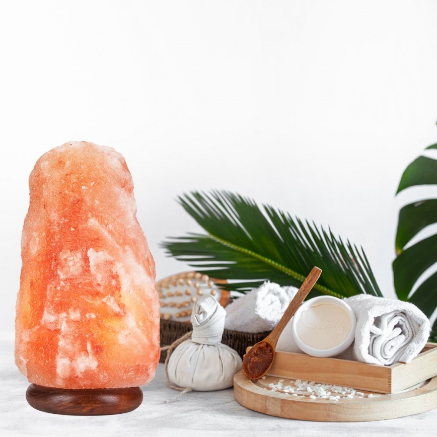 Λάμπα από Αλάτι SALLY 1xE14/25W/230V alder 6,7 kg