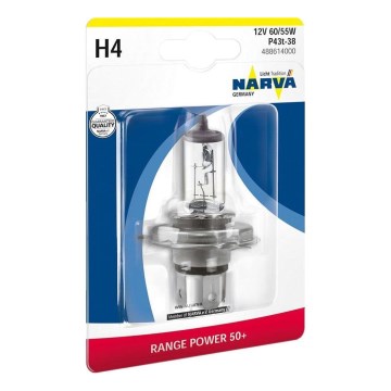Λάμπα αυτοκινήτου H4 P43t-38/60/55W/12V - Narva 48861RPNVAB1