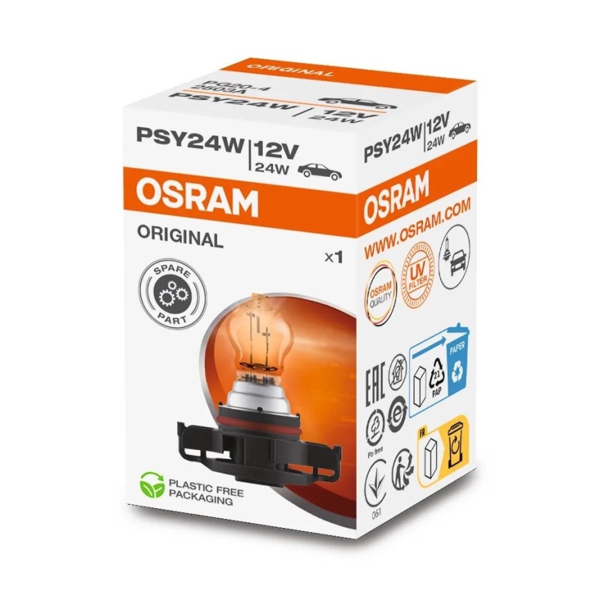 Λάμπα αυτοκινήτου ORIGINAL PG20-4 PSX PSY24W/24W/12V - Osram