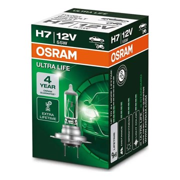 Λάμπα αυτοκινήτου ULTRA LIFE H7 PX26d/55W/12V - Osram