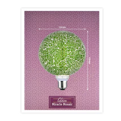 Λάμπα Dimmer LED MOSAIC G125 E27/5W/230V 2700K - Paulmann 28747