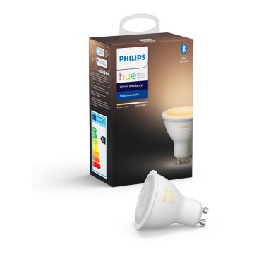Λάμπα Dimmer LED Philips Hue WHITE AMBIANCE 1xGU10/4,3W/230V 2200-6500K