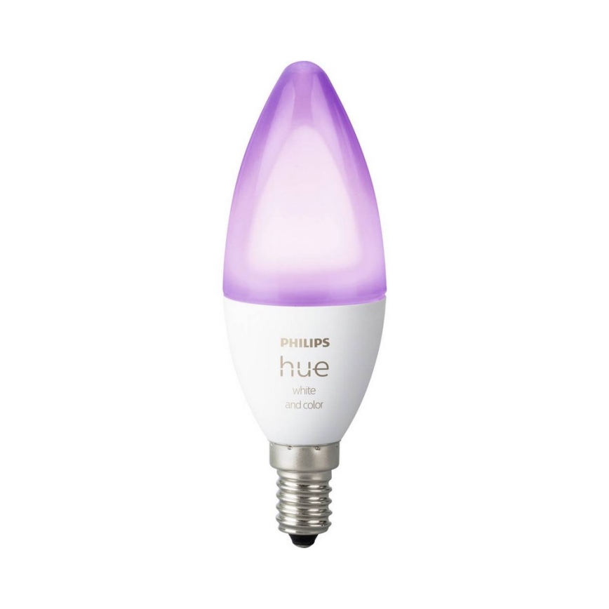 Λάμπα Dimmer LED Philips Hue WHITE AND COLOR AMBIANCE B39 E14/5,3W/230V 2200K - 6500K