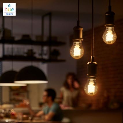 Λάμπα Dimmer LED Philips Hue WHITE FILAMENT G93 E27/7W/230V 2100K