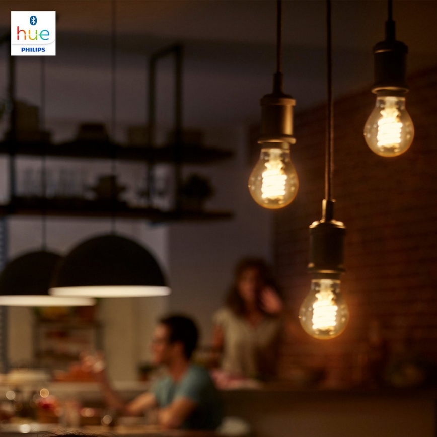 Λάμπα Dimmer LED Philips Hue WHITE FILAMENT G93 E27/7W/230V 2100K