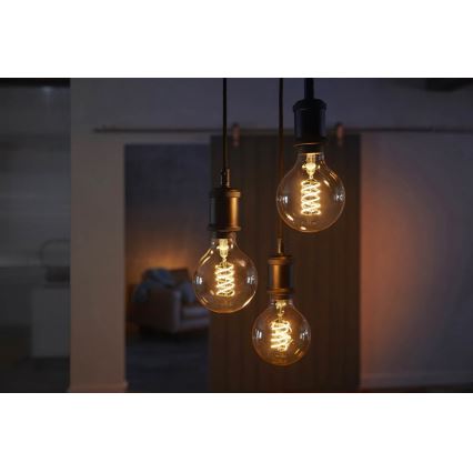 Λάμπα Dimmer LED Philips Hue WHITE FILAMENT G93 E27/7W/230V 2100K