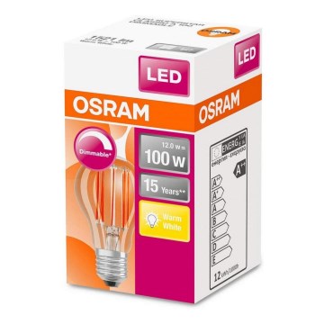 Λάμπα Dimmer LED VINTAGE E27/12W/230V - Osram