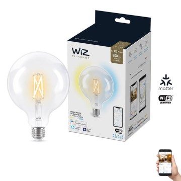 Λάμπα LED Dimmable FILAMENT G125 E27/7W/230V 2700-6500K CRI 90 Wi-Fi - WiZ