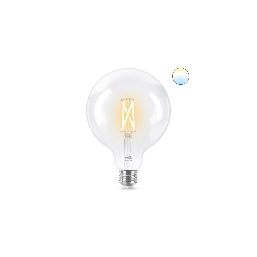 Λάμπα LED Dimmable FILAMENT G125 E27/7W/230V 2700-6500K CRI 90 Wi-Fi - WiZ