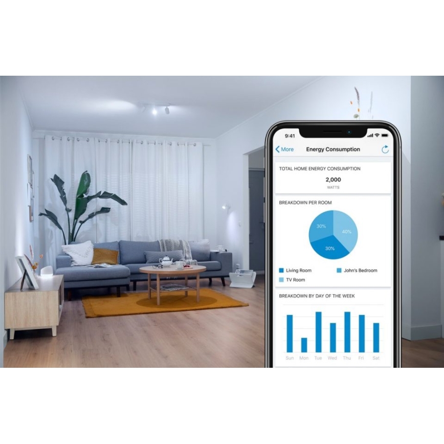 Λάμπα LED Dimmable FILAMENT G95 E27/6,7W/230V 2700-6500K CRI 90 Wi-Fi - WiZ