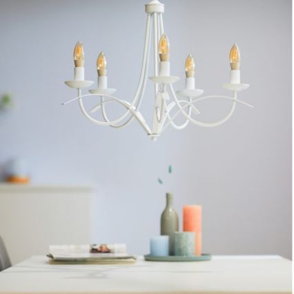 Λάμπα LED Dimmable VINTAGE FILAMENT C35 E14/4,9W/230V 2000-5000K CRI 90 Wi-Fi - WiZ