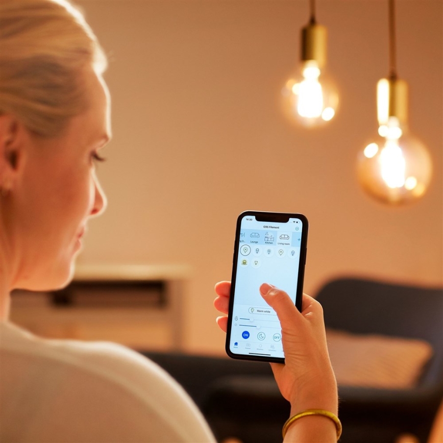 Λάμπα LED Dimmable VINTAGE FILAMENT PS160 E27/6,5W/230V 2000-5000K CRI 90 Wi-Fi -WiZ