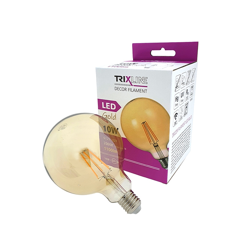 Λάμπα LED FILAMENT VINTAGE E27/10W/230V 2000K