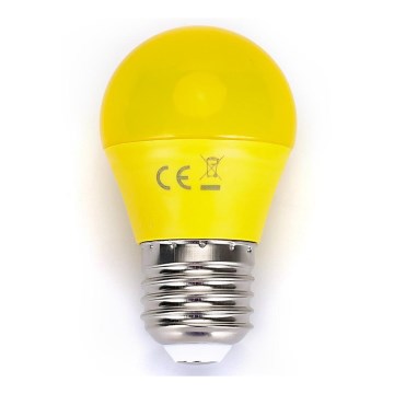 Λάμπα LED G45 E27/4W/230V κίτρινη - Aigostar