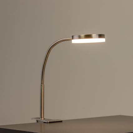 Λάμπα LED με κλιπ LED/3,2W/230V ματ χρώμιο