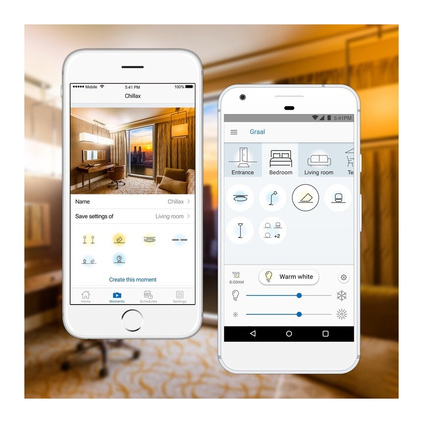 Λάμπα LED ντιμαριζόμενη E14/6,5W/230V 2700-6500K Wi-Fi - WiZ