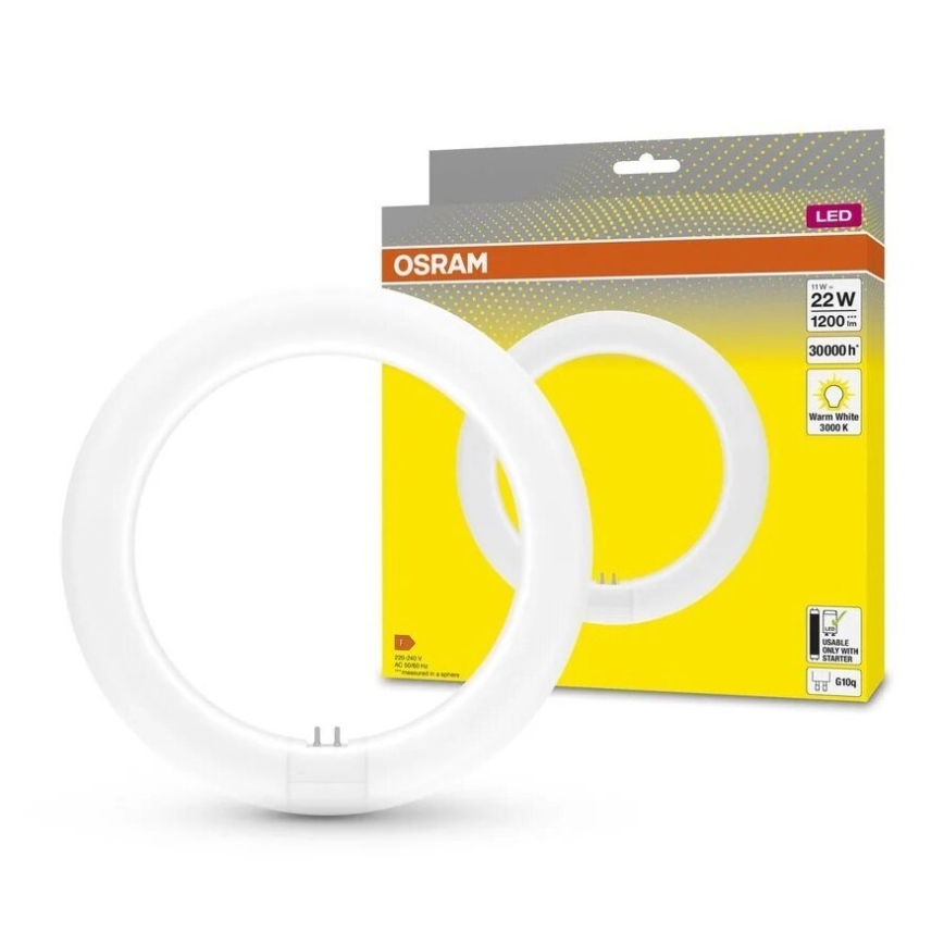 Λάμπα σωληνωτή LED G10q/11W/230V 3000K - Osram