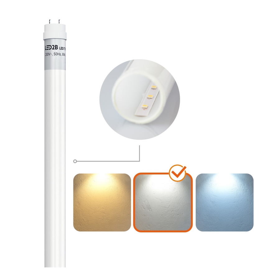 Λάμπα σωληνωτή LED T8 G13/18W/230V 4000K 120 cm