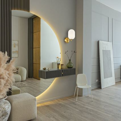 Λάμπα τοίχου ALIAS 1xG9/8W/230V χρυσαφί