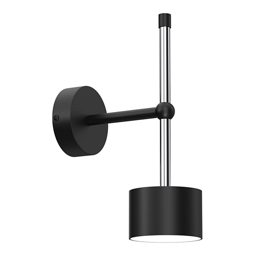 Λάμπα τοίχου ARENA 1xGX53/11W/230V μαύρο/γυαλιστερό χρώμιο