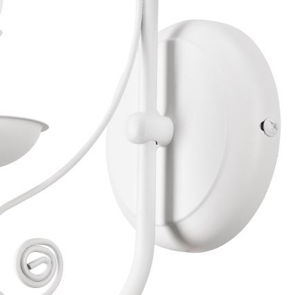 Λάμπα τοίχου DONATO 1xE14/40W/230V λευκό