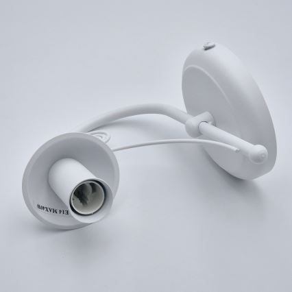 Λάμπα τοίχου DONATO 1xE14/40W/230V λευκό