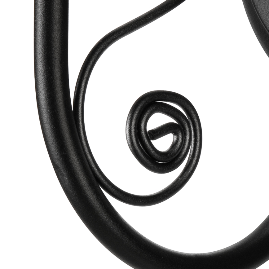 Λάμπα τοίχου DONATO 1xE14/40W/230V μαύρο