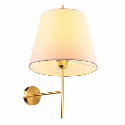 Λάμπα τοίχου ELENA 1xE27/20W/230V λευκό