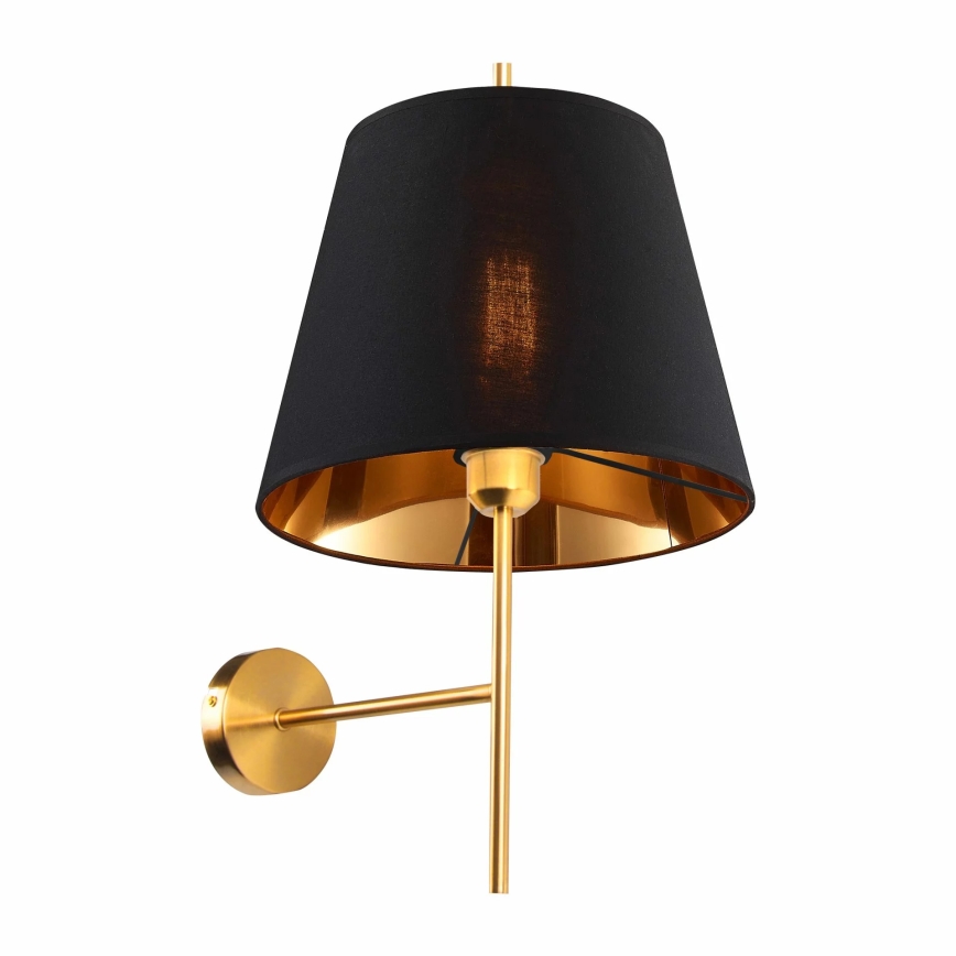 Λάμπα τοίχου ELENA 1xE27/20W/230V μαύρο