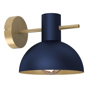 Λάμπα τοίχου ESTATE MINI 1xE27/15W/230V μπλε