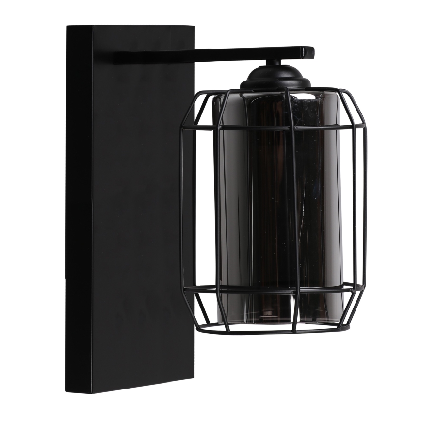 Λάμπα τοίχου JONERA 1xE27/40W/230V μαύρο