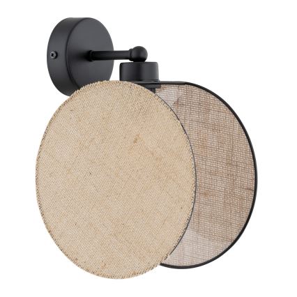 Λάμπα τοίχου MOTIF 1xE14/10W/230V μπεζ