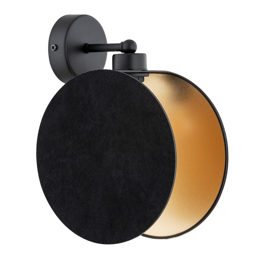 Λάμπα τοίχου MOTIF 1xE27/15W/230V μαύρο