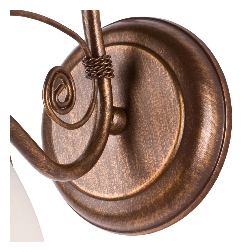 Λάμπα τοίχου RETRO II 1xE27/60W/230V μπρονζέ πατίνα