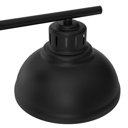 Λάμπα τοίχου SVEN 1xE27/15W/230V μαύρο/χρυσό