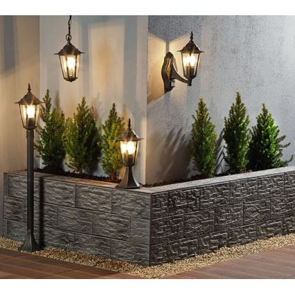 Λάμπα εξωτερικού χώρου 1xE27/20W/230V IP43 42,5 cm πατίνα