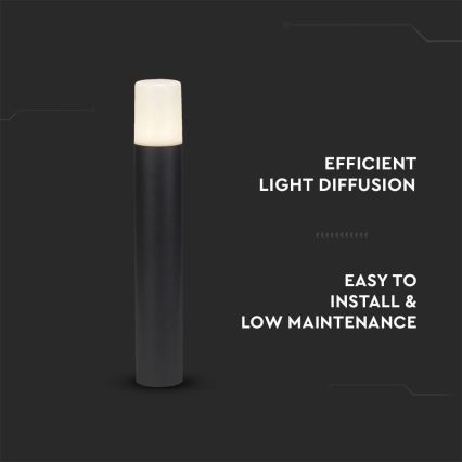 Λάμπα εξωτερικού χώρου 1xGU10/35W/230V IP54 50 cm μαύρο