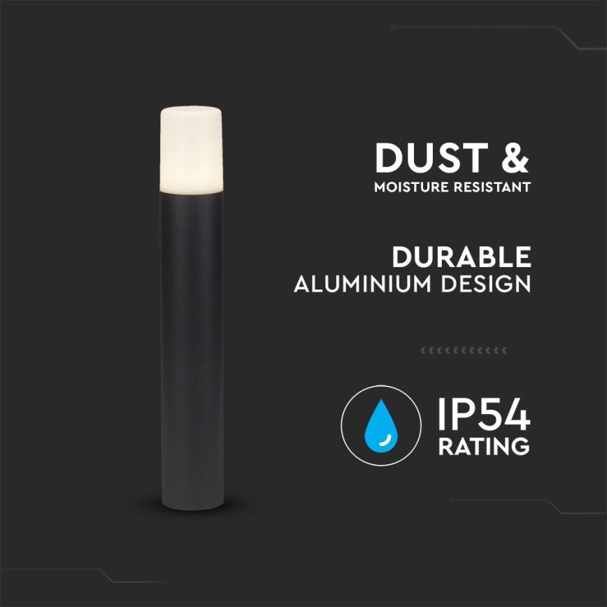 Λάμπα εξωτερικού χώρου 1xGU10/35W/230V IP54 50 cm μαύρο