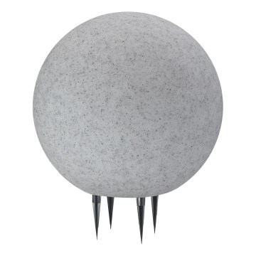 Λάμπα εξωτερικού χώρου ARGENTO 1xE27/15W/230V διάμετρος 30 cm IP65 γκρι