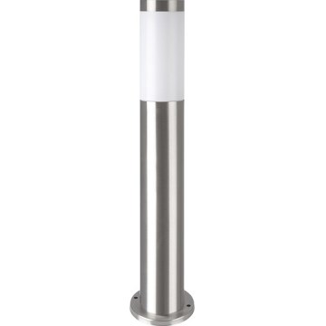 Λάμπα εξωτερικού χώρου BROOKLYN 1xE27/60W/230V 45 cm IP44 ματ χρώμιο