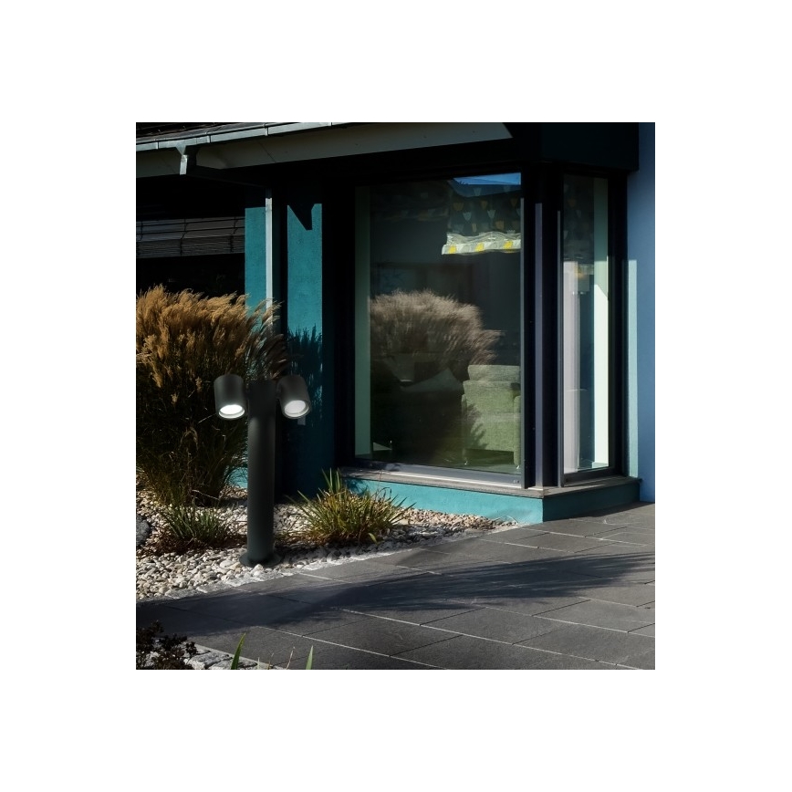 Λάμπα εξωτερικού χώρου PINO 2xGU10/10W/230V IP44 44 cm