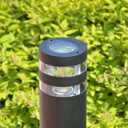 Λάμπα εξωτερικού χώρου RINO 1xE27/12W/230V IP54 74 cm μαύρο