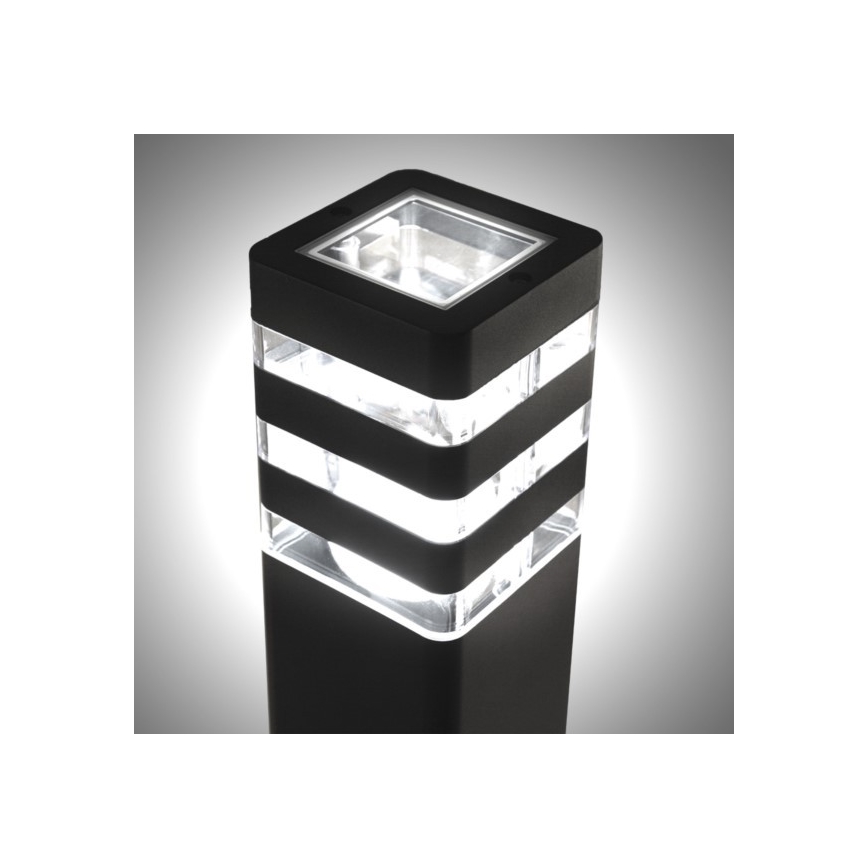 Λάμπα εξωτερικού χώρου SANTA 1xE27/60W/230V IP54 79,5 cm μαύρο