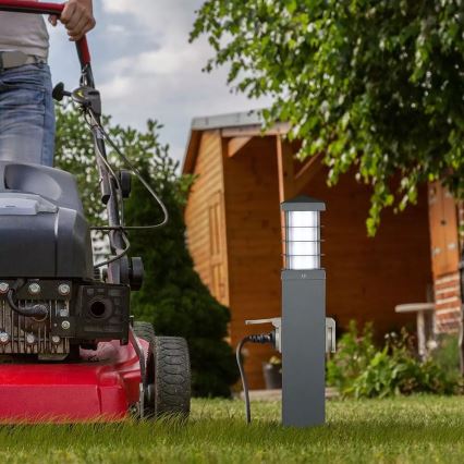 Λάμπα εξωτερικού χώρου με πρίζες SCHUKO 1xE27/13W/230V IP44